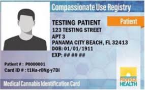 Example Florida Medical Marijuana Card