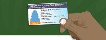 Medical Marijuana Card with Women's Face